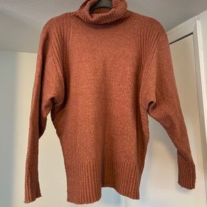 Mauve Turtleneck Sweater